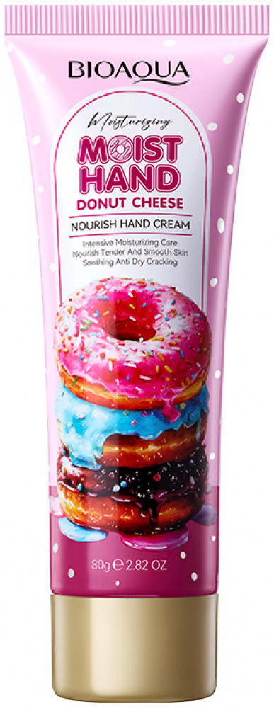 Crema de manos moist hand donut Bioaqua 80g